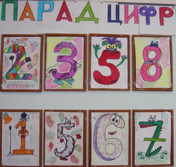 Цифры рисунок