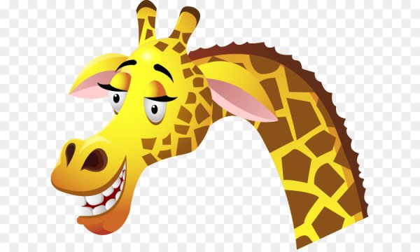 Морда жирафа для детей