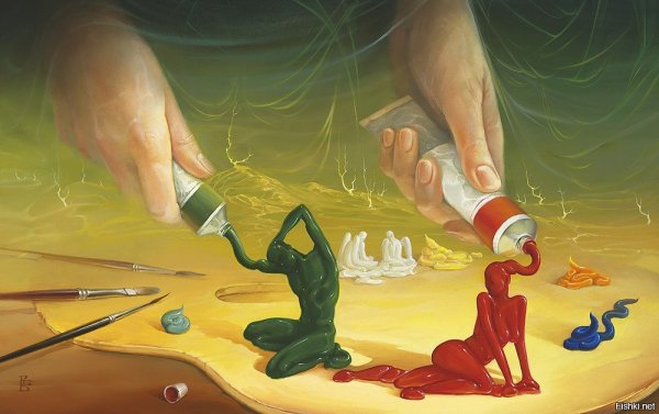 Виктор Брегеда фантазии художника