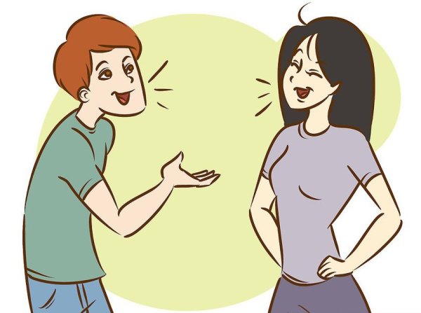 Разговор иллюстрация