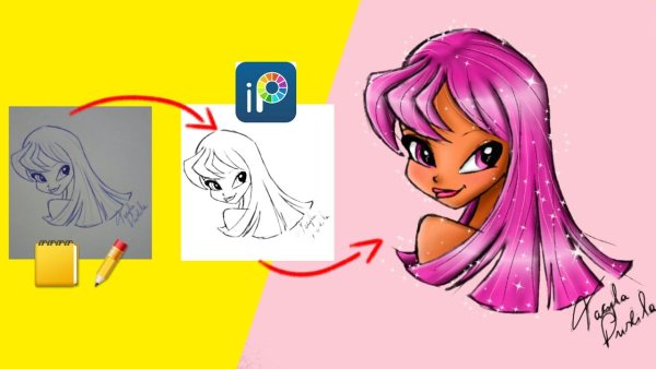 Уроки рисования в IBISPAINT X