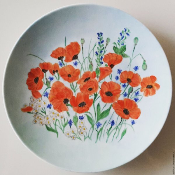 Роспись тарелок для детей