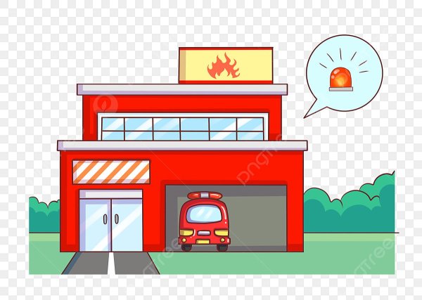 Пожарная часть для детей