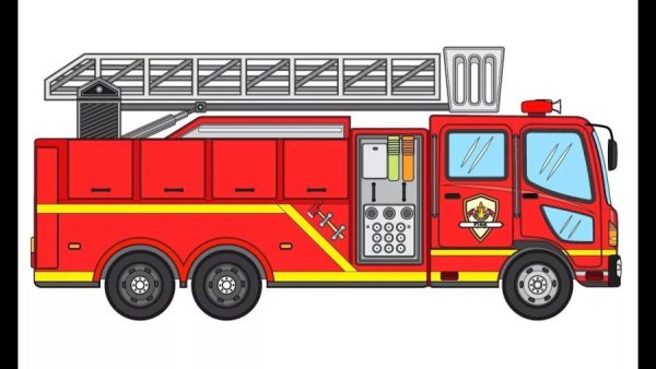 Макет пожарной станции