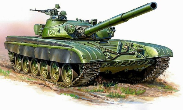 Нарисовать танк т 90