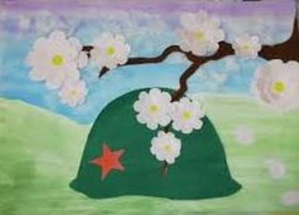 Аппликация на тему нет войне