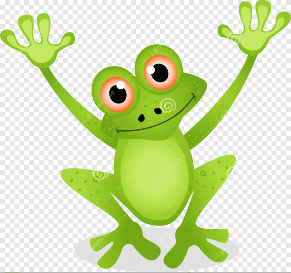 Силуэт лягушки