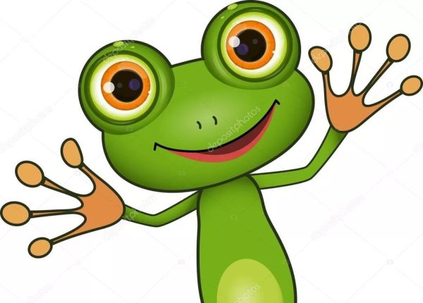 Шаблон лягушачьих лапок