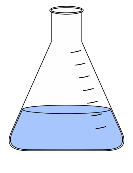 Колба Эрленмейера рисунок