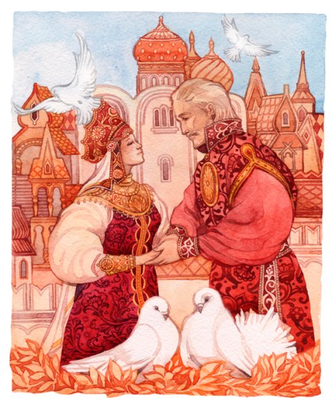 Свадьба в русских сказках