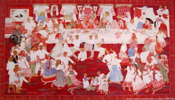 Людмила Елесина русская свадьба