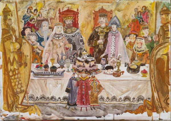 Царский пир на Руси