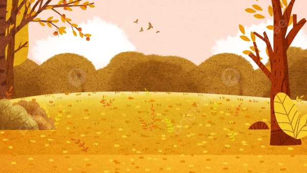 Фон осенняя Поляна для детей