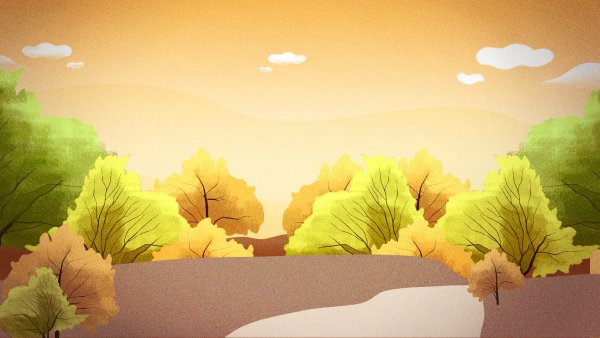 Фон для осеннего пейзажа для детей