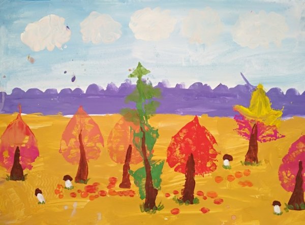 Осенняя Полянка для детей