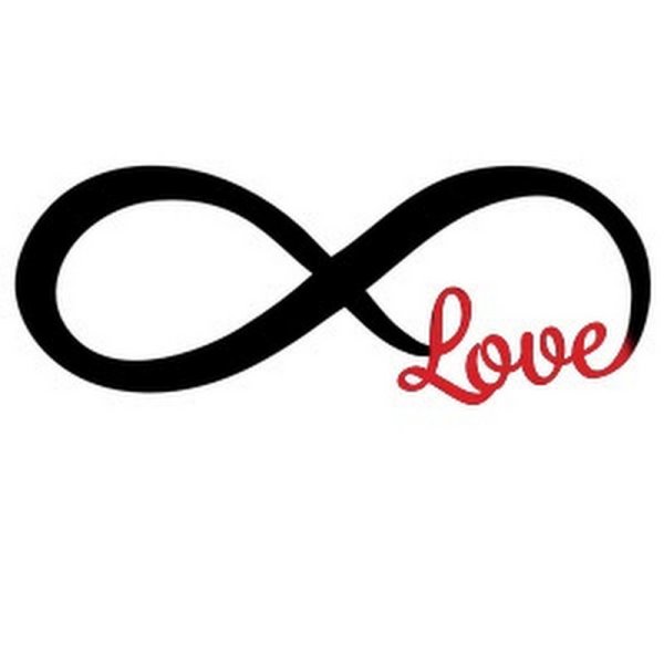 Красивый знак бесконечности символ