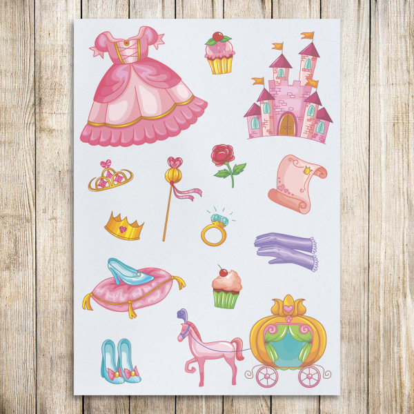 Бумажные принадлежности для кукол