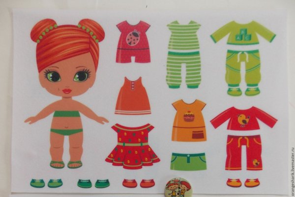 Бумажные куклы с одеждой