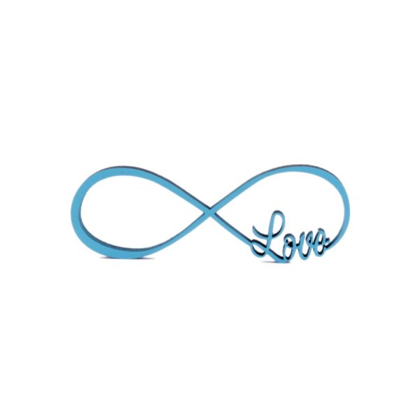 Бесконечность на белом фоне