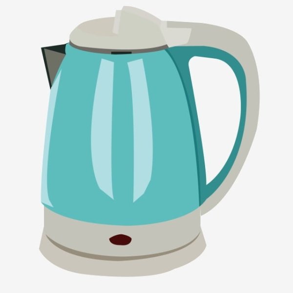Чайник электрический вектор