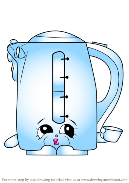 Чайник рисунок