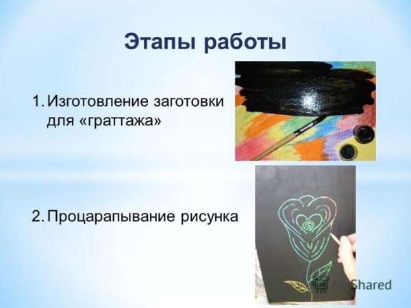 Материалы для граттажа