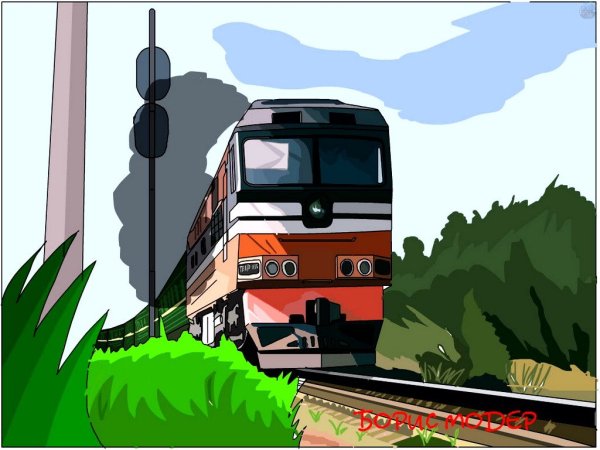 Электровоз вл80с рисунок