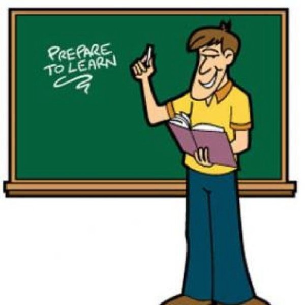 Преподаватель английского рисунок