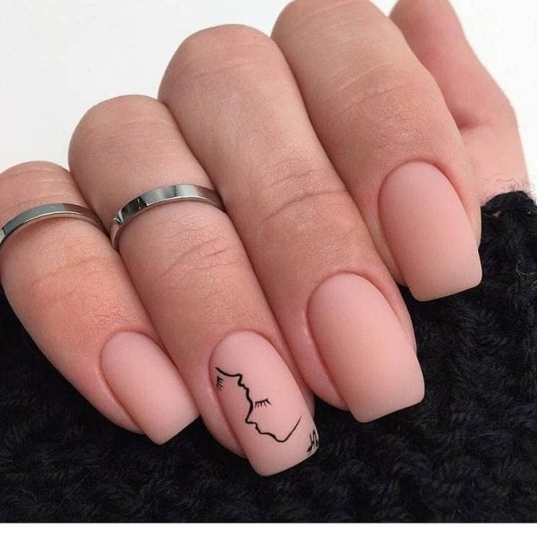 Ногти квадрат