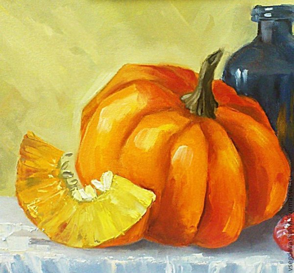 Тыква живопись