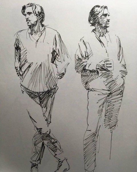 Портрет Одри Хэпберн из линий