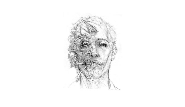 Портретные зарисовки карандашом