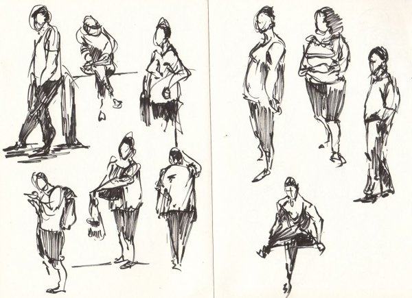 Портрет точками