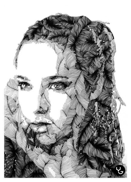 Рисование лица человека