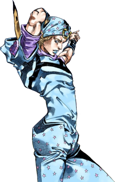 Джонни Джостар из манги