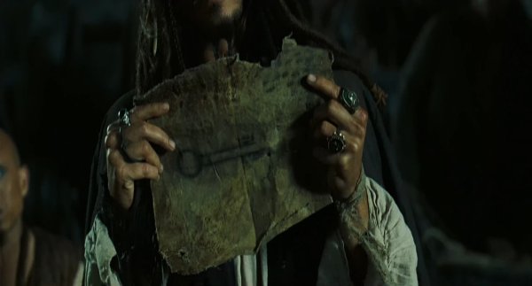 Рисунок ключа Джек Воробей