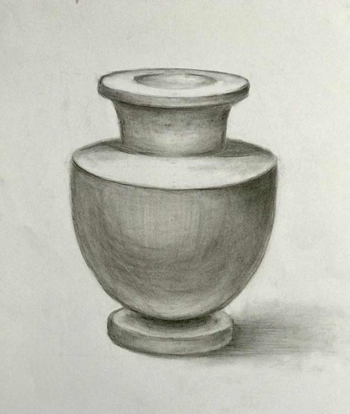 Гипсовые вазы для рисования