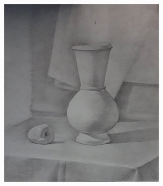 Гипсовый кувшин