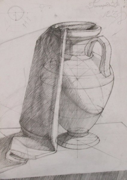 Академическое построение вазы