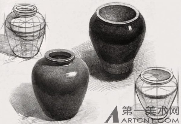 Натюрморт из геометрических предметов