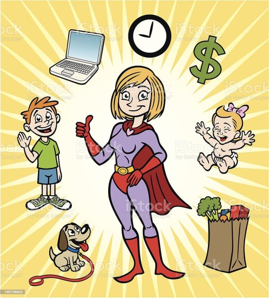 Моя супер мама рисунок