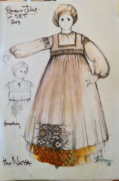 Костюмы к опере Ромео и Джульетта