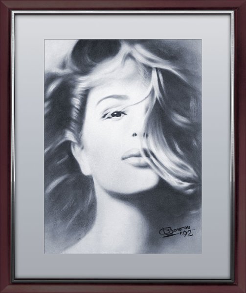 Картины сухой кистью