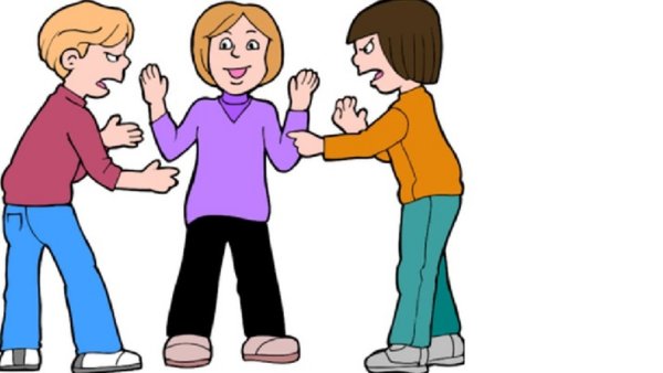 Конфликт в школе рисунок