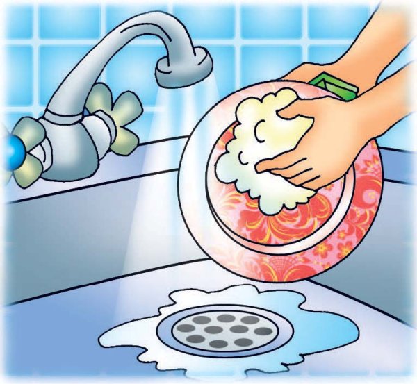 Экономия воды для детей