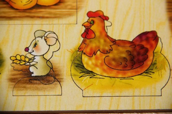 Рис к сказке Курочка Ряба