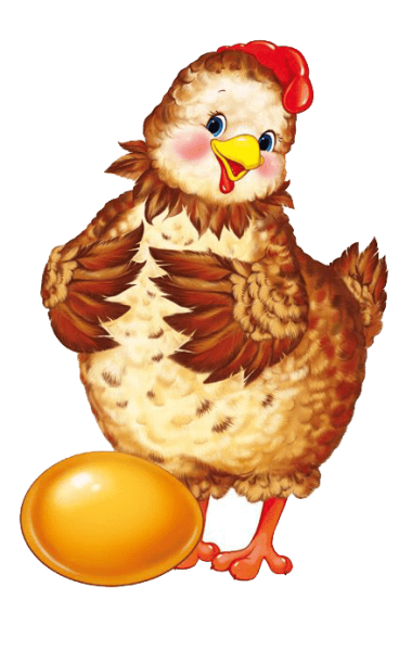 Разукрашка Курочка Ряба