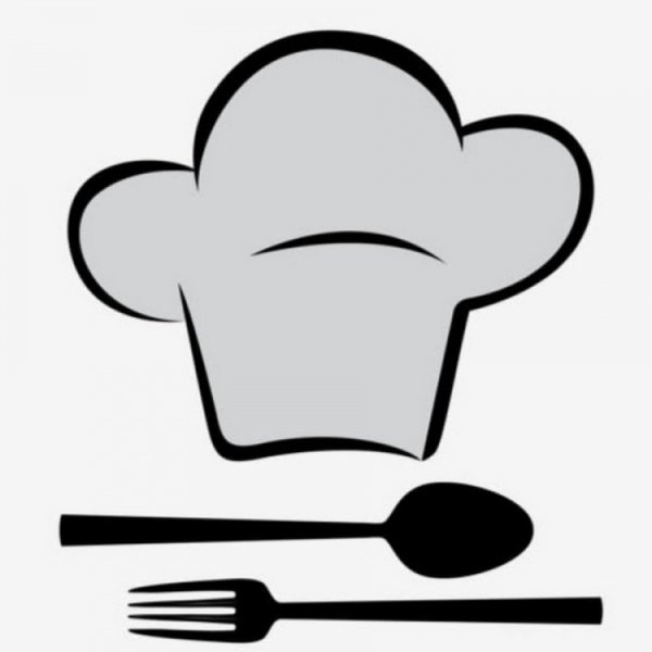 Поварской колпак нарисованный