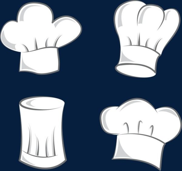 Поварской колпак на прозрачном фоне