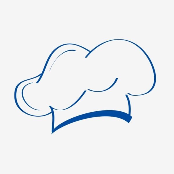 Поварской колпак на прозрачном фоне